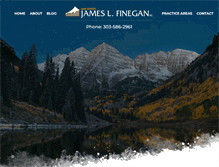 Tablet Screenshot of fineganlaw.com